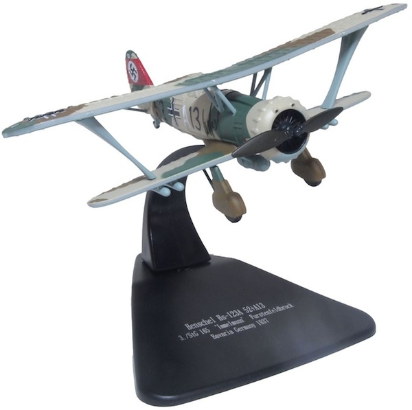 Henschel Hs123 3./StG (Sturzkampfgeschwader) 165. “Immelmann”, 1937 – 52-A13 AC125