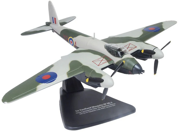 DeHavilland Mosquito NF MkII P.G.Wykeham-Barnes. RAF No.23 Sqn. Malta 1943  AC128