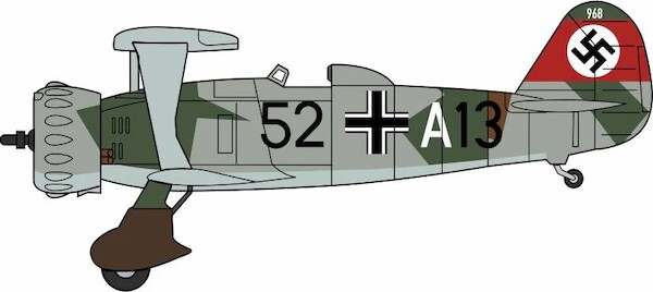 Henschel Hs123 3./StG (Sturzkampfgeschwader) 165. “Immelmann”, 1937 – 52-A13  OXAC125