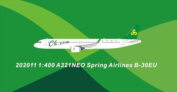 Airbus A321neo Spring Airlines B-30EU 202011