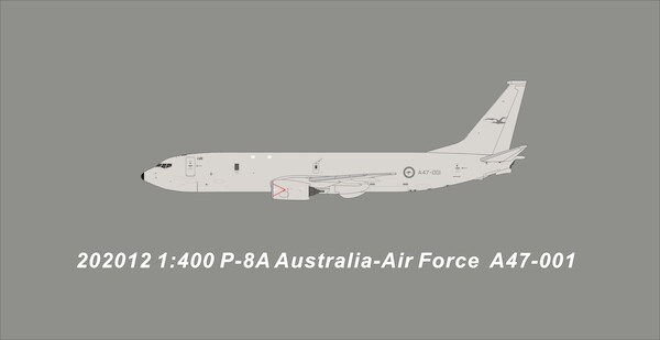 Boeing 737-800 / P-8A Royal Australian Air Force A47-001 202012