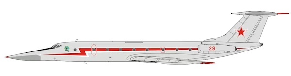Tupolev Tu134UB-L Russian Air Force 28 red 202208