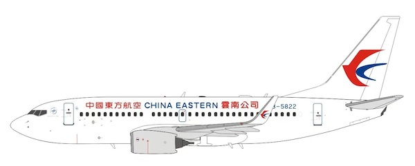 Boeing 737-700 China Eastern Airlines B-5822 202237