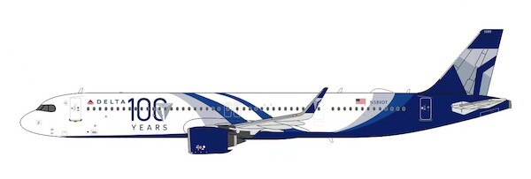 Airbus A321neo Delta Air Lines 100 Years D-AZAI 62508