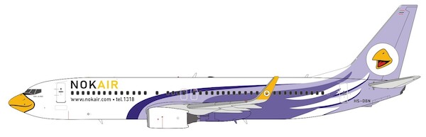 Boeing 737-800 NokAir HS-DBN  62516