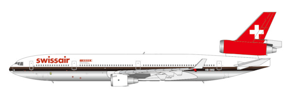 McDonnell Douglas MD11 Swissair HB-IWD 62621