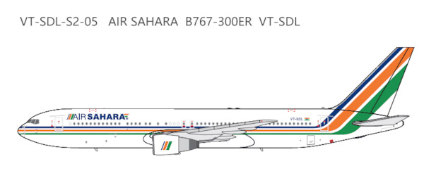 Boeing 767-300ER Air Sahara VT-SDL  VT-SDL