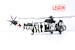 Westland Sea King HC.4, 848 Naval Air Squadron, Commando Helicopter Force, Royal Naval Air Station Yeovilton,Somerset 2009 Winter Camo 14008LA