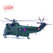 Westland Sea King HC.4,  ZA290, 'VC' of 846 Naval Air Squadron, Royal Navy 'Operation Mikado' Chile.18 May.1982  14008LE