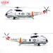 Sikorsky SH-3G US Navy 148987/AB-011 HC- 2, USS John F.Kennedy, 1970 s 14055LA