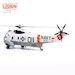 Sikorsky SH-3G US Navy 148987/AB-011 HC- 2, USS John F.Kennedy, 1970 s 14055LA
