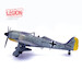 Focke Wulf FW190A Stab./JG26 Hptm.Wilhelm Gath 1943 France  14620LA