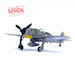 Focke Wulf FW190A Stab 3./JG 2 Hptm. Hans Hahn May 1942 World War 2 - Theville 14620LC