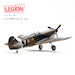 P-40C (Hawk 81A-2) P-8194 1st PS (Pursuit Squadron) "Adam and Eve", AVG (American Volunteer Group) Serial 7, Robert Neale, Kunming. China June 1942  Flying Tigers  14623LA