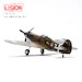 P-40C (Hawk 81A-2) P-8194 1st PS (Pursuit Squadron) "Adam and Eve", AVG (American Volunteer Group) Serial 7, Robert Neale, Kunming. China June 1942 Flying Tigers re-release with NEW IMPROVED TOOLING 14623LA