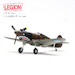 P-40C (Hawk 81A-2) P-8194 1st PS (Pursuit Squadron) "Adam and Eve", AVG (American Volunteer Group) Serial 7, Robert Neale, Kunming. China June 1942 Flying Tigers re-release with NEW IMPROVED TOOLING 14623LA