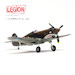 P-40C (Hawk 81A-2) P-8194 1st PS (Pursuit Squadron) "Adam and Eve", AVG (American Volunteer Group) Serial 7, Robert Neale, Kunming. China June 1942 Flying Tigers re-release with NEW IMPROVED TOOLING 14623LA