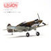 P-40C (Hawk 81A-2) P-8178 1st PS (Pursuit Squadron) "Adam and Eve", AVG (American Volunteer Group), Serial 5, Charles R.Bond, Loiwing China April 1942 Flying Tigers re-release with NEW IMPROVED TOOLING  14623LB