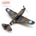 P-40C (Hawk 81A-2) P-8178 1st PS (Pursuit Squadron) "Adam and Eve", AVG (American Volunteer Group), Serial 5, Charles R.Bond, Loiwing China April 1942 Flying Tigers  14623LB