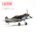 P-40C (Hawk 81A-2) P-8134 2nd PS (Pursuit Squadron), AVG (American Volunteer Group), Serial 48, David Lee ‘Tex” Hill China 1941-1942 re-release with NEW IMPROVED TOOLING 14623LC
