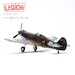 P-40C (Hawk 81A-2) P-8134 2nd PS (Pursuit Squadron), AVG (American Volunteer Group), Serial 48, David Lee ‘Tex” Hill China 1941-1942 re-release with NEW IMPROVED TOOLING 14623LC