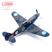 P-40C (Hawk 81A-2) P-8127 3rd PS (Pursuit Squadron) "Hell's Angels", AVG (American Volunteer Group) Serial 47, Robert T.Smith, China June 1942 Flying Tigers re-release with NEW IMPROVED TOOLING 14623LD