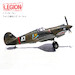 P-40C (Hawk 81A-2) P-8127 3rd PS (Pursuit Squadron) "Hell's Angels", AVG (American Volunteer Group) Serial 47, Robert T.Smith, China June 1942 Flying Tigers re-release with NEW IMPROVED TOOLING 14623LD