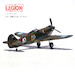 P-40C (Hawk 81A-2) P-8127 3rd PS (Pursuit Squadron) "Hell's Angels", AVG (American Volunteer Group) Serial 47, Robert T.Smith, China June 1942 Flying Tigers re-release with NEW IMPROVED TOOLING 14623LD