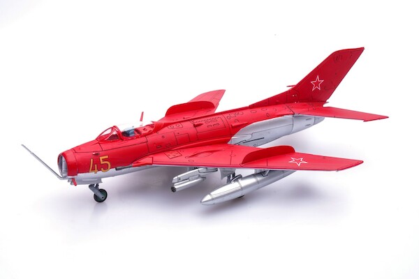 Mikoyan-Gurevich MIG-19S Farmer C, Yellow 45VVS Display Team, Soviet AF, Kubinka AB,1960  14642PA