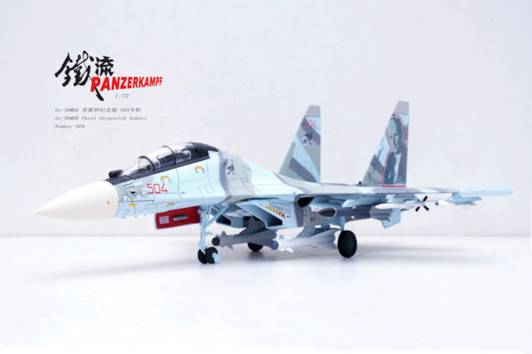 Su-30MKK Russian Air Force Pavel Osipovich Sukhoi Number 504 14645PC