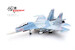 Su-30M2 Russian Air Force RF-95611 30 Red