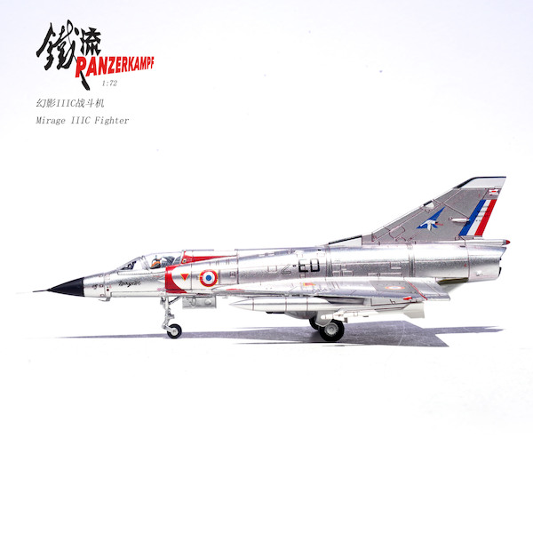 Mirage IIIC 91/2-ED FAF French Air Force Armée de l'Air E.C. 1/2 "Cigognes", Dijon-Longvic Air Base, France, 1967 14648PA