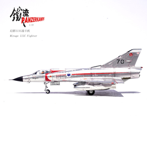Mirage IIICJ, IDFAF Israeli Air Force n° 70, 117 "First Jet" Squadron, Ramat David Air Base, lsrael, June 1967 14648PD