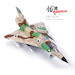 Mirage IIICJ IDFAF Israeli Air Force 259 (former 59), Tayeset 101, Hatzor Air Base, lsrael, 1971  14648PE