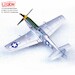 North American P-51D Mustang 353rd FS, 354th FG., 1945 Lt. Col. Glenn Eagleston 14663LC