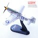 North American P-51D Mustang 353rd FS, 354th FG., 1945 Lt. Col. Glenn Eagleston 14663LC