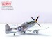 North American P-51D Mustang 353rd FS, 354th FG., 1945 Lt. Col. Glenn Eagleston 14663LC