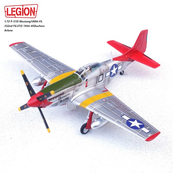 North American P-51D Mustang 100th FS, 332nd FG, ETO 1944-45 Duchess Arlene 14663LE