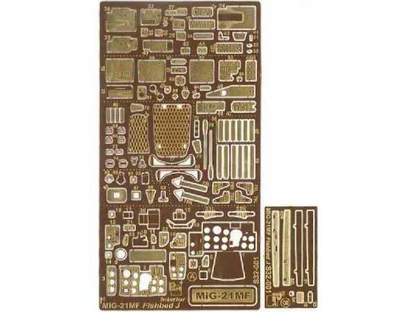 Mikoyan MiG21MF Fishbed J Interior (Trumpeter)  S32001
