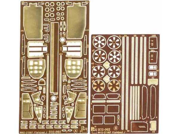 Mikoyan MiG21MF Fishbed J Exterior (Trumpeter)  S32002