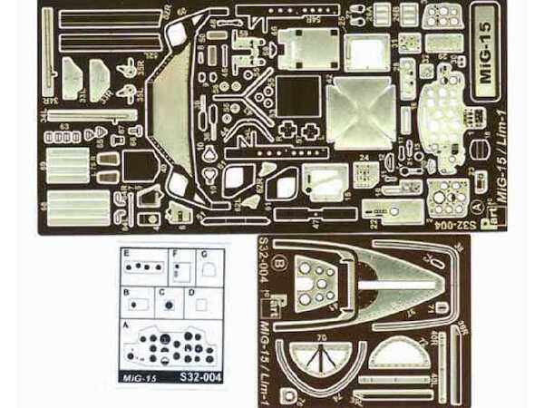 Mikoyan MiG15 Interior (Trumpeter)  S32004