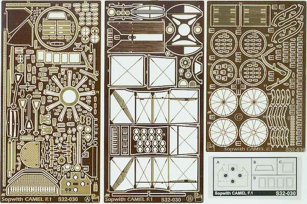 Detailset Sopwith Camel F1 (Academy)  S32030