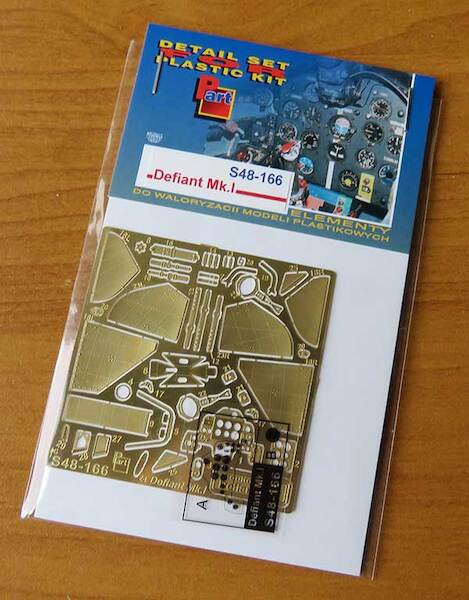 Detailset Boulton Paul Defiant MK1 (Airfix) S48-166