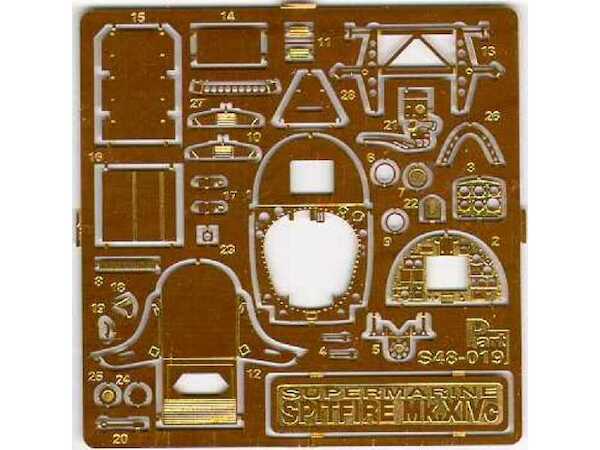 Spitfire MKXIVc Interior (Academy) S48019