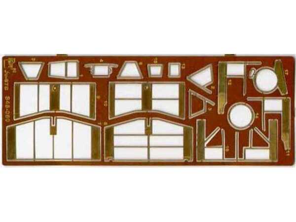 Junkers Ju87B Canopy Frames (Hasegawa) S48060