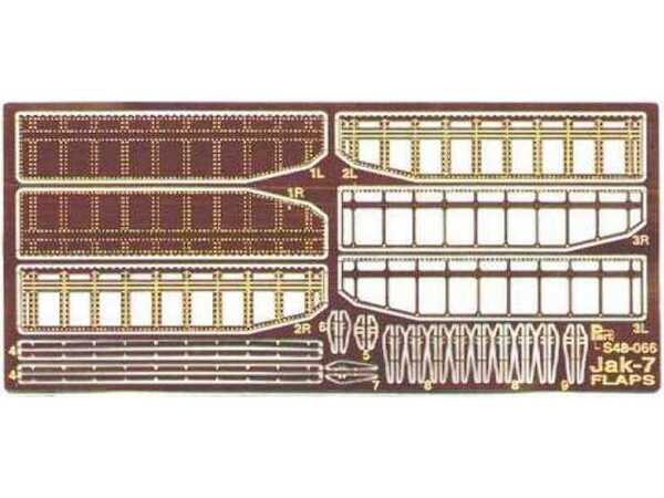 Yakovlev Yak7 Flaps (ICM) S48066