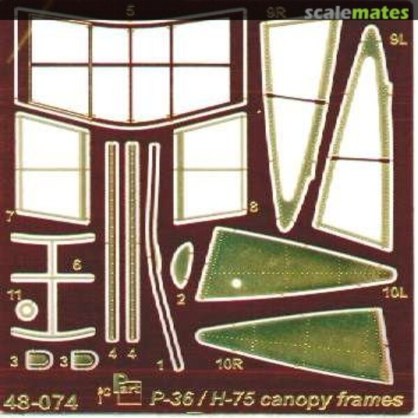 Canopy Frames P36/H75 S48074