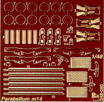 Parabellum M14 Machine Gun S48090
