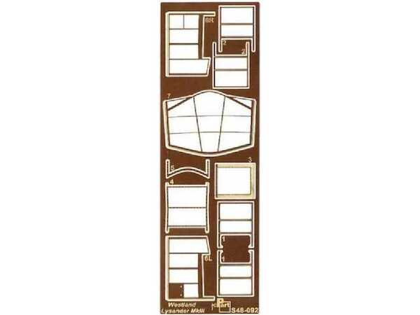 Westland Lysander MKIII Canopy Frames (Gavia)  S48092