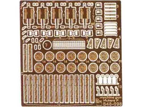 Vickers F 7,9mm Machine gun  S48098